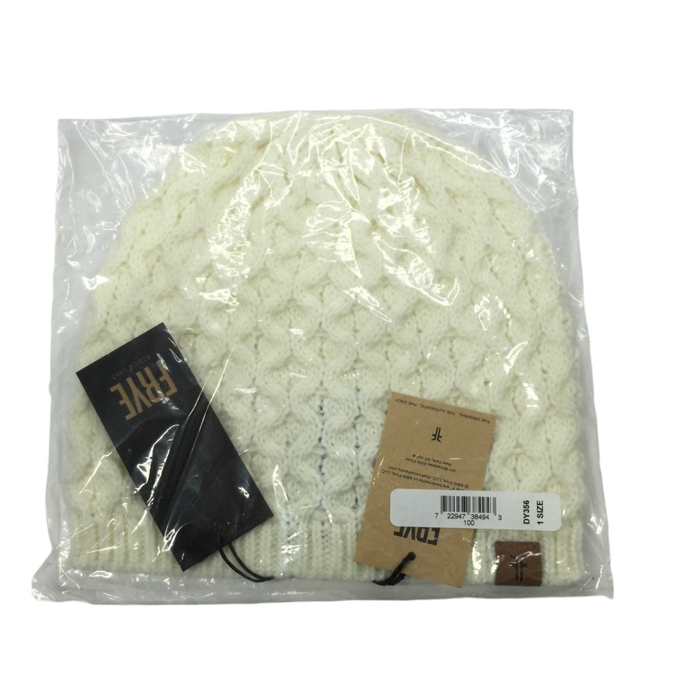 Frye Cable knit Beanie, NWT